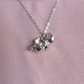 고양이 실버 925 목걸이 고양이