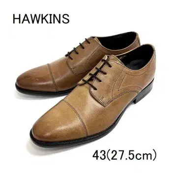 미사용품 호킨스 스트레이트 팁 가죽 비즈니스 슈즈 27.5cm