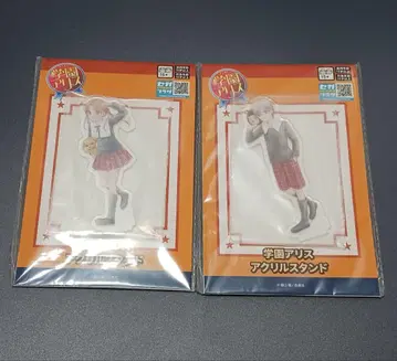 학원 앨리스 아크릴 스탠드 사쿠라 미캉 히나타 나츠메 2점 세트