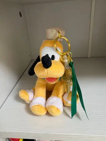디즈니 리조트 디즈니 스토어 25주년 봉제 인형 키링 플루토