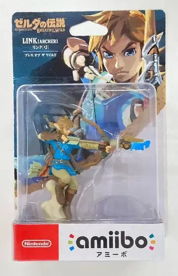 닌텐도 amiibo 젤다의 전설 브레스 오브 더 와일드 링크 (활)
