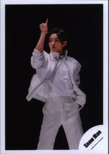 SnowMan 태피스트리/W 메구로 렌 공식 사진 *1장