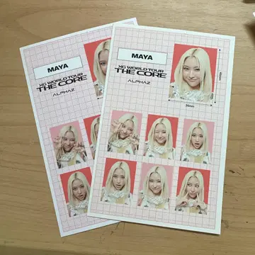 MAYA XXG 월드 투어 더 코어 2장 세트