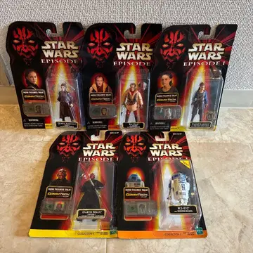 Star Wars Episode I 코믹 테크 피규어 5체 세트