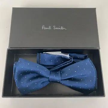 폴 스미스 네이비 도트 무늬 나비 넥타이