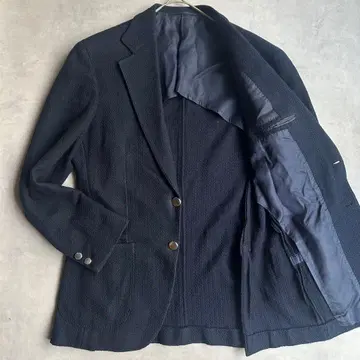 새상품급 빔즈 F 커스텀 테일러 네이비 재킷 제냐 홉색 골드 버튼