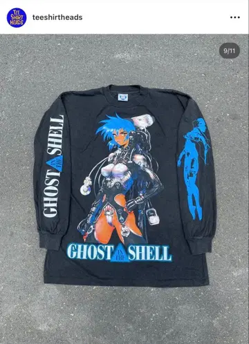 공각기동대 GHOST IN THE SHELL 롱 슬리브 T셔츠