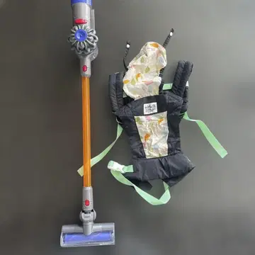 Dyson 완구 청소기 아기띠 세트