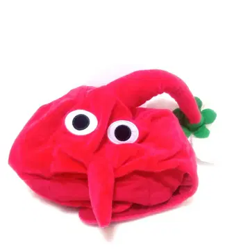 피크민 모자 빨간 피크민