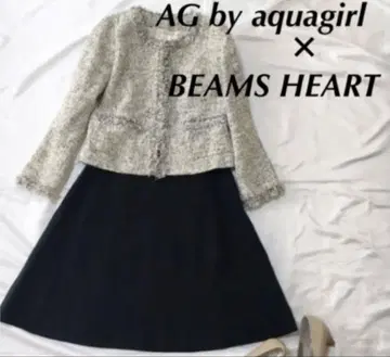 AG by aquagirl x BEAMS HEART 스커트 수트