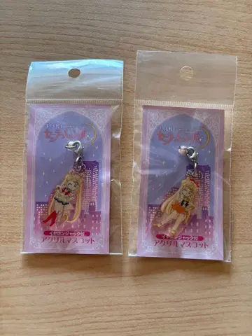 세일러문 전시회 아크릴 마스코트 이어폰 잭 포함