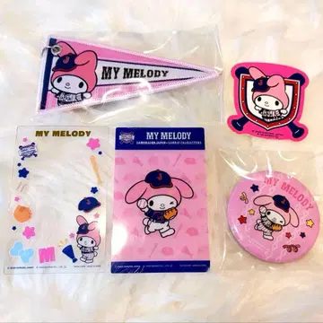 사무라이 재팬 산리오 다이토 복권 마이멜로디 와펜 키링 카드