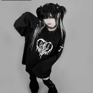DimMoire Bloody Altar 롱T/Black