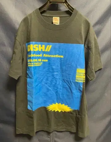 DISH// Junkfood Attraction STAFF 셔츠