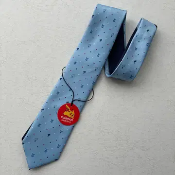 POKEMON 포켓몬 피카츄 넥타이 스카이블루