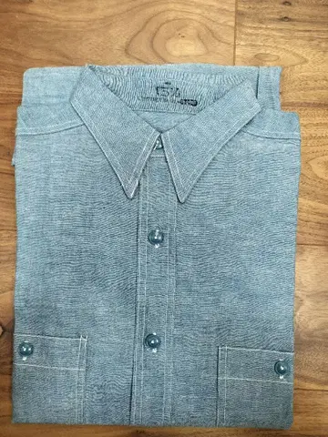 40s USN M-43 샴브레이 셔츠 데드스탁 밴드 포함 WW2