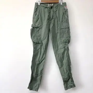 FRANKLIN MARSHALL 카고 팬츠 올리브 그린