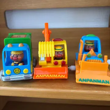 호빵맨 완구 자동차 3대 세트