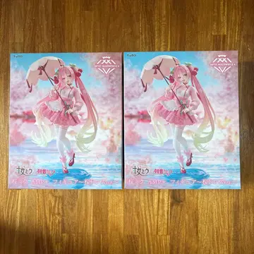 벚꽃 미쿠 AMP+ 피규어 벚꽃 드레스 ver.