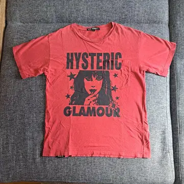 HYSTERIC GLAMOUR 빨간색 T셔츠