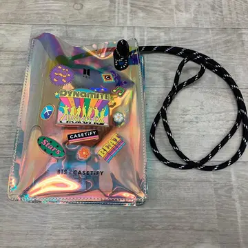 BTS 케이스티파이 스마트폰 숄더 오로라 클리어 [ 8403c090 ]