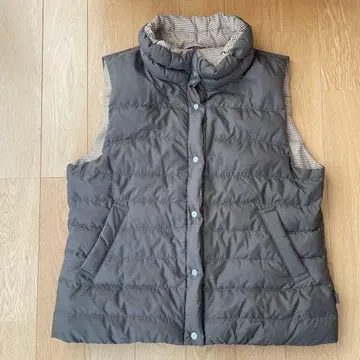 크로커다일 다크 그레이 다운 베스트