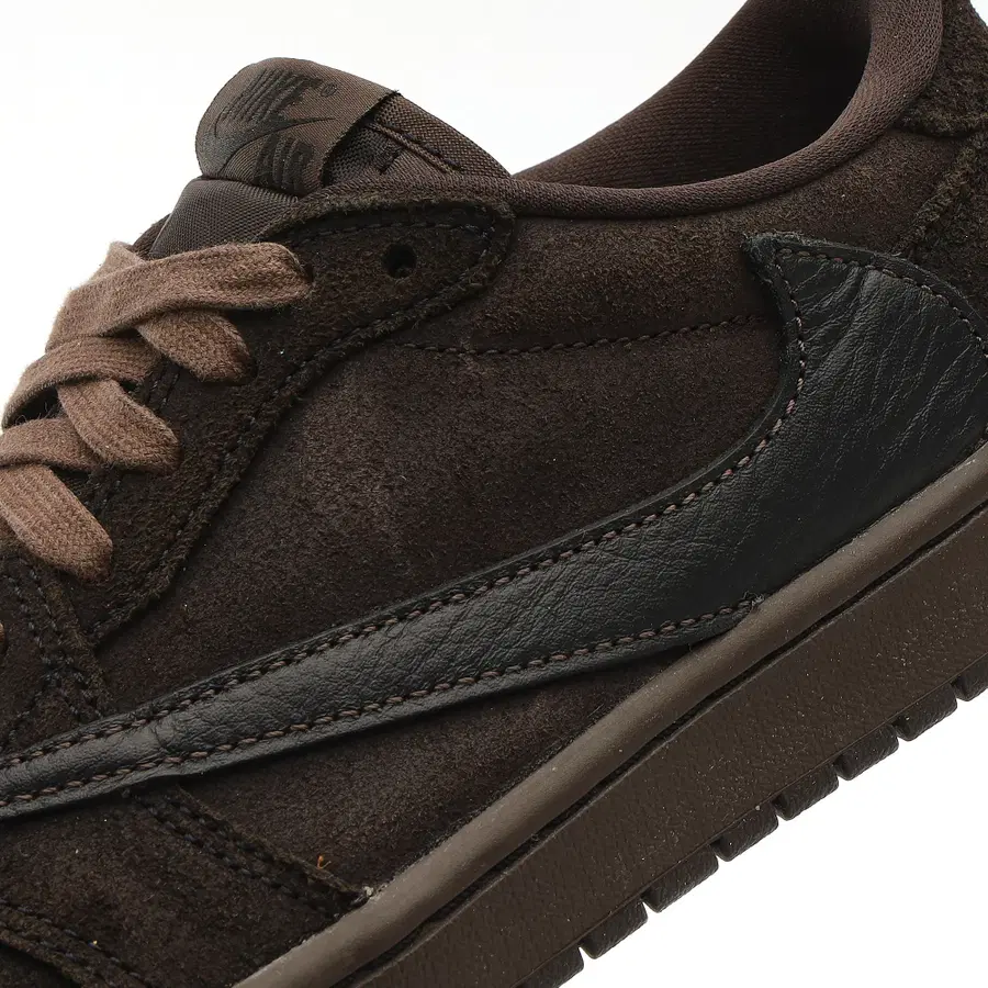 [260] Air Jordan 1 x Travis Scott Retro Low OG SP 天鹅绒棕色
