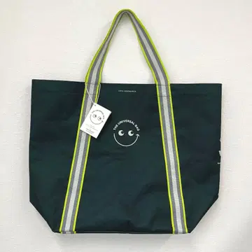 [ H ] 안야 힌드마치 웨이트 로즈 토트백 그린 빅 사이즈 택 포함