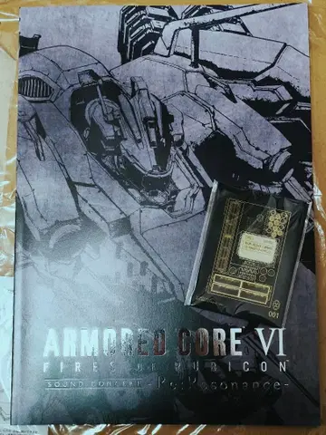 아머드 코어 6 오케스트라 콘서트 혜택 팜플렛 카드 포함