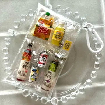 가챠 파우치 드링크 계열 가챠 미초 비타민 레몬 1일분 비타민