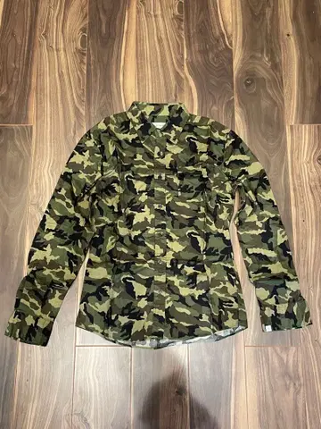 VANQUISH 카모 패턴 긴팔 셔츠 S