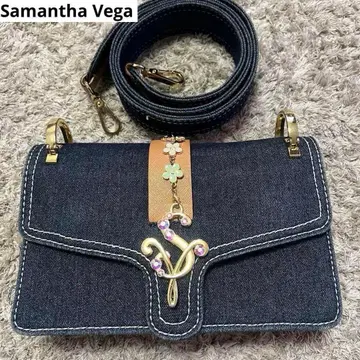 [새상품급] 사만사 베가 숄더백 데님