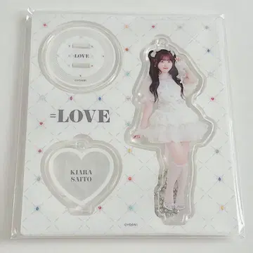 이콜럽 아크릴 스탠드 보석 의상 사이토 쥬라