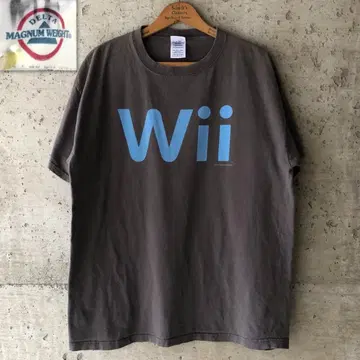XZ653 T셔츠 닌텐도 Nintendo 게임T Wii 00s 로고