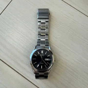 세이코 솔라 블랙