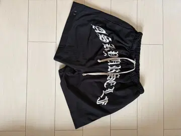 ASK YOURSELF 메쉬 숏팬츠 블랙