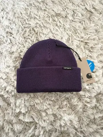Carhartt 비니 보라색