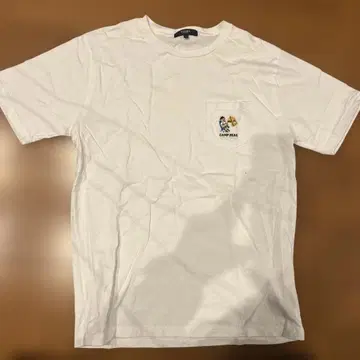 BEAMS HEART 화이트 T셔츠 L 사이즈