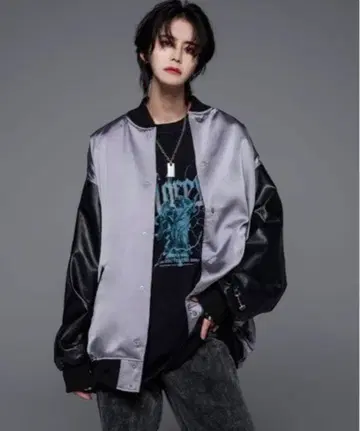 [ ADRER ] 스타디움 스카점퍼 실버계 S 사이즈