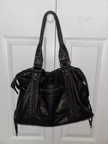 citybag 인조 가죽 핸드백 헤이세이 swag 그런지