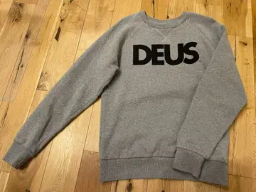 DEUS 그레이 크루넥 트레이닝복 S 사이즈