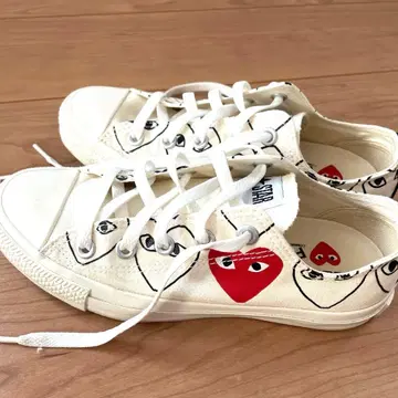 PLAY COMME des GARSONS 컨버스 콜라보 스니커즈