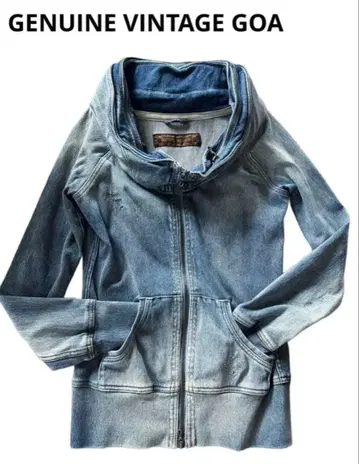 고아 GOA 맨투맨 데님 자켓 아우터 스트레치 G 자켓