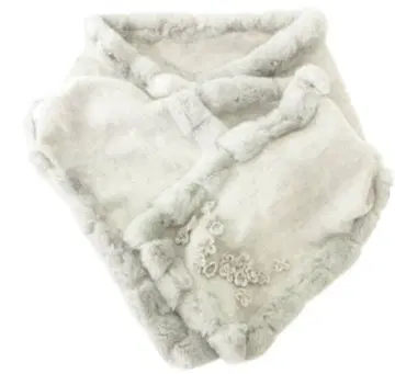 새상품 ANTEPRIMA 버건디 머플러 그레이