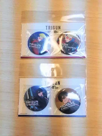 밧슈 니콜라스 캔뱃지 TRIGUN 테레동 본포 트라이건