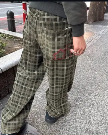 Jaded London 체크 무늬 팬츠 30 사이즈 카츠키군 착용