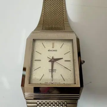 [ 작동 양호 고품질 ] 시티즌 엑시드 CITIZEN 빈티지 손목시계