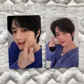 TXT 범규 일본 한국 팬미팅 MOAZONE 모아존 트레이딩 카드 2장