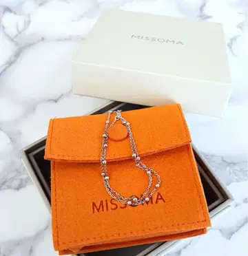 [MISSOMA] BTS 태태 착용 더블 체인 팔찌 (S)