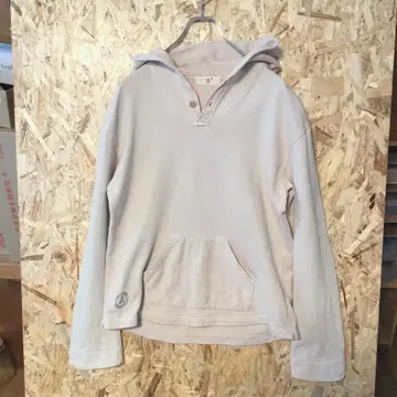 페이드 헨리넥 후드티 45rpm 풀오버